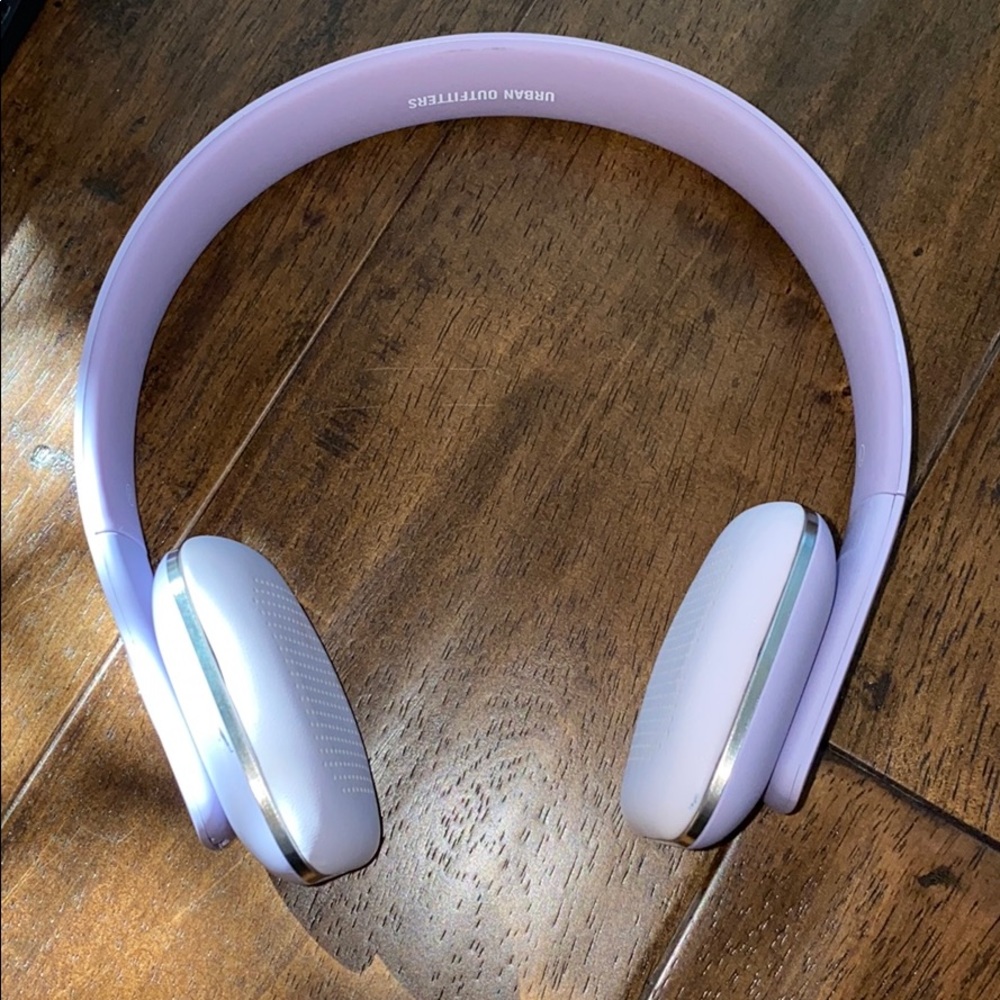 Urban outfitters purple headphones